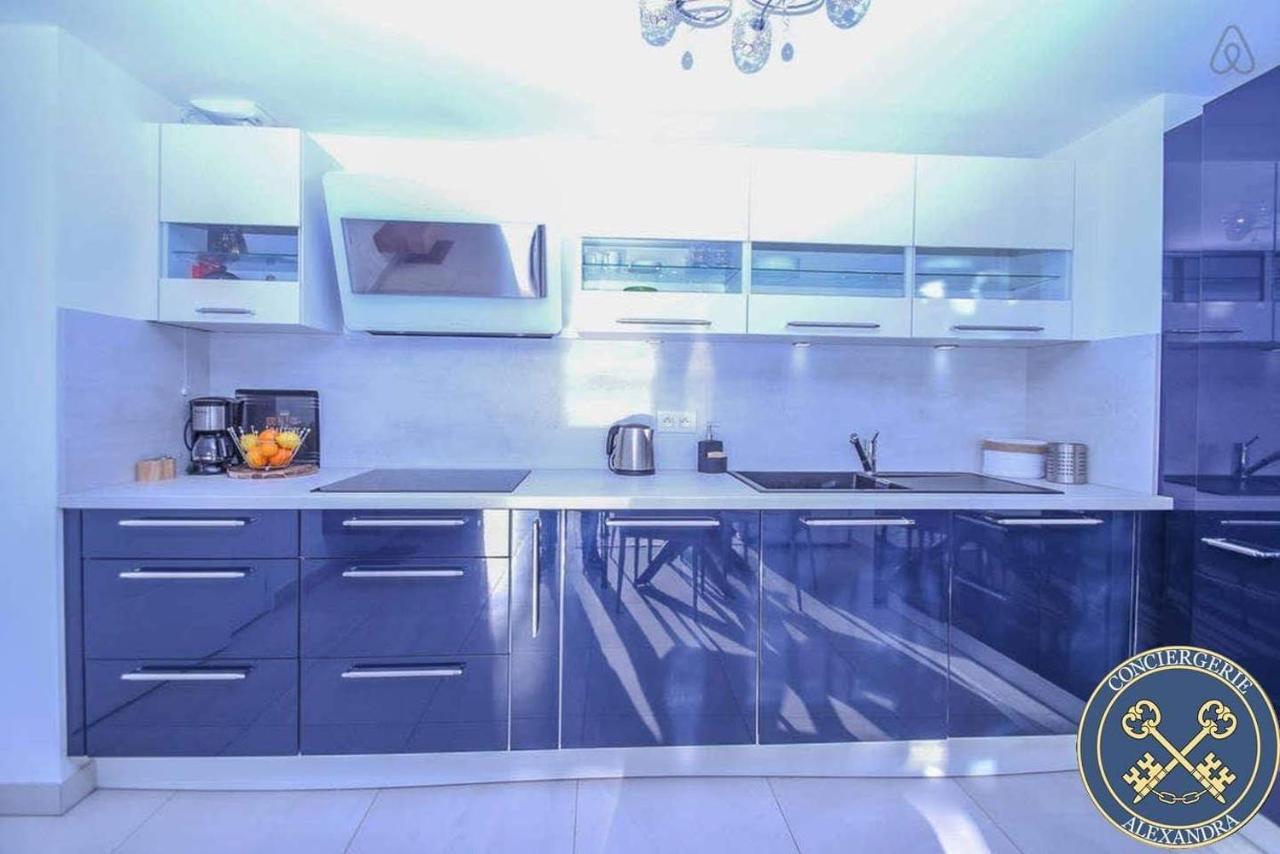Blue Bay Appartement 3 Pieces Nizza Kültér fotó