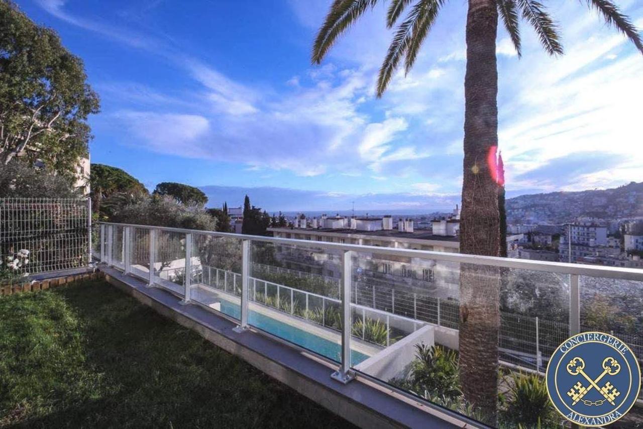 Blue Bay Appartement 3 Pieces Nizza Kültér fotó